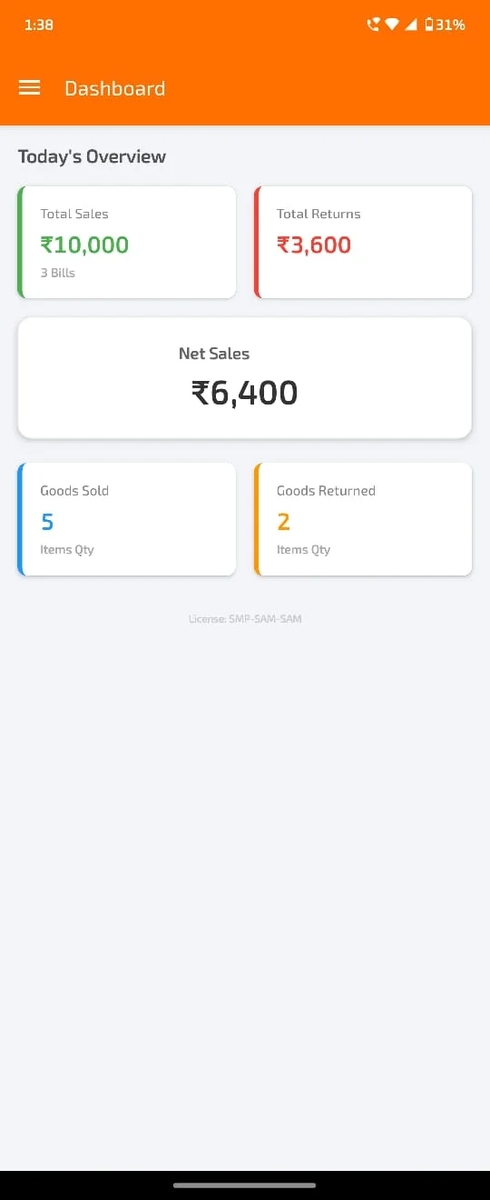 Super Mobile POS Magic Retail Interface